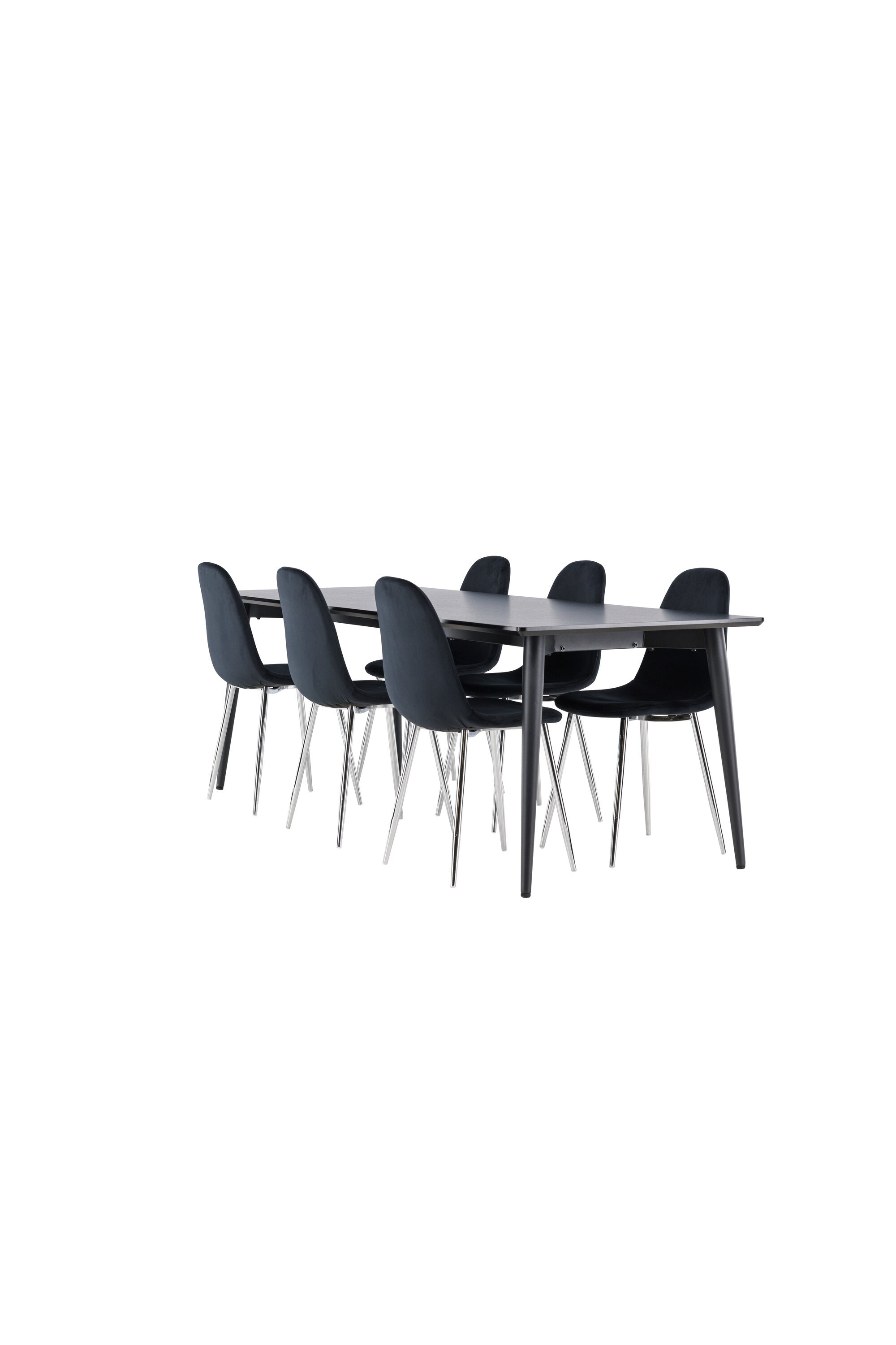 Ellis Matbord med Polar Matstol-GR Dining Set-Venture Home-peaceofhome.se