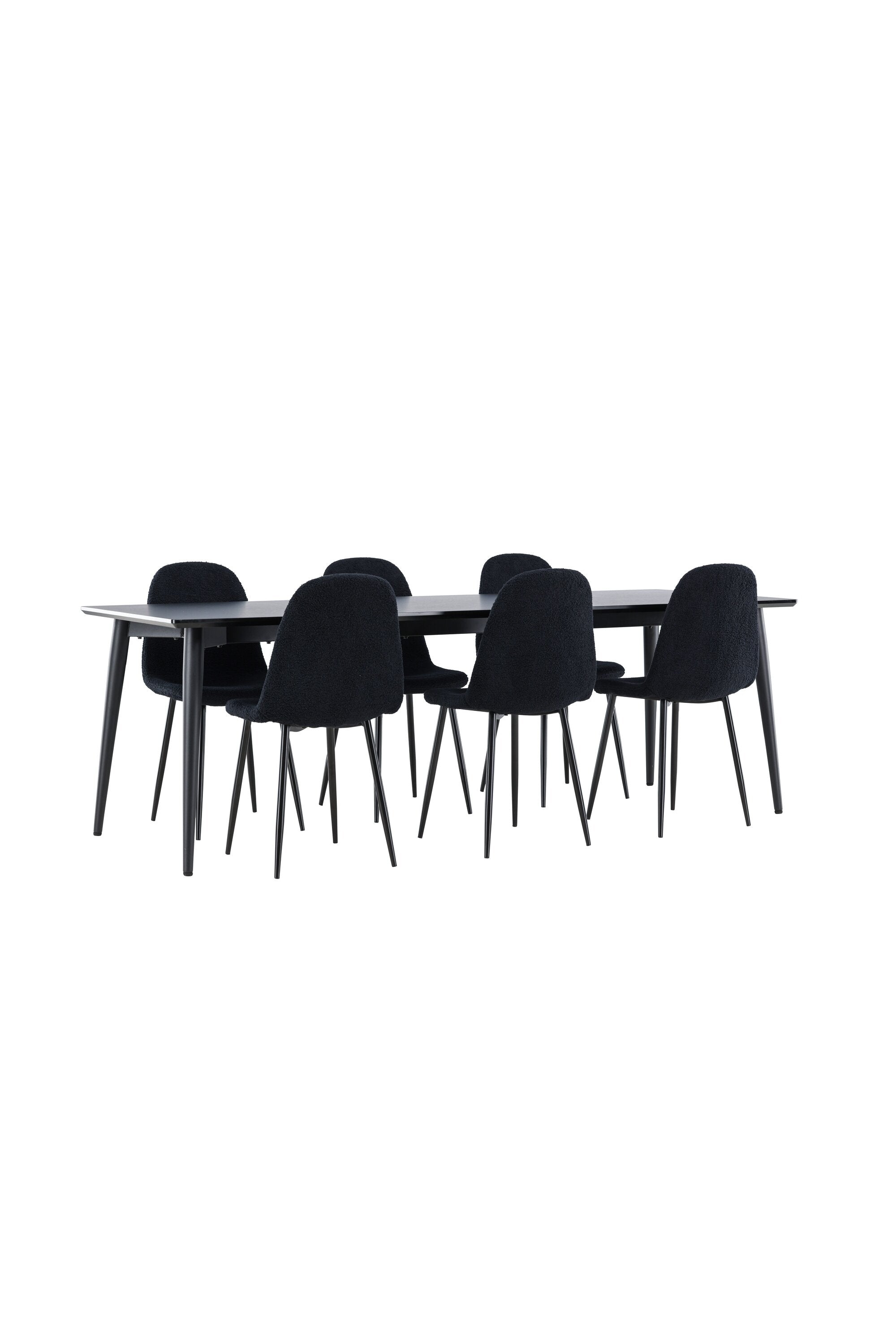 Ellis Matbord med Polar Matstol-GR Dining Set-Venture Home-peaceofhome.se