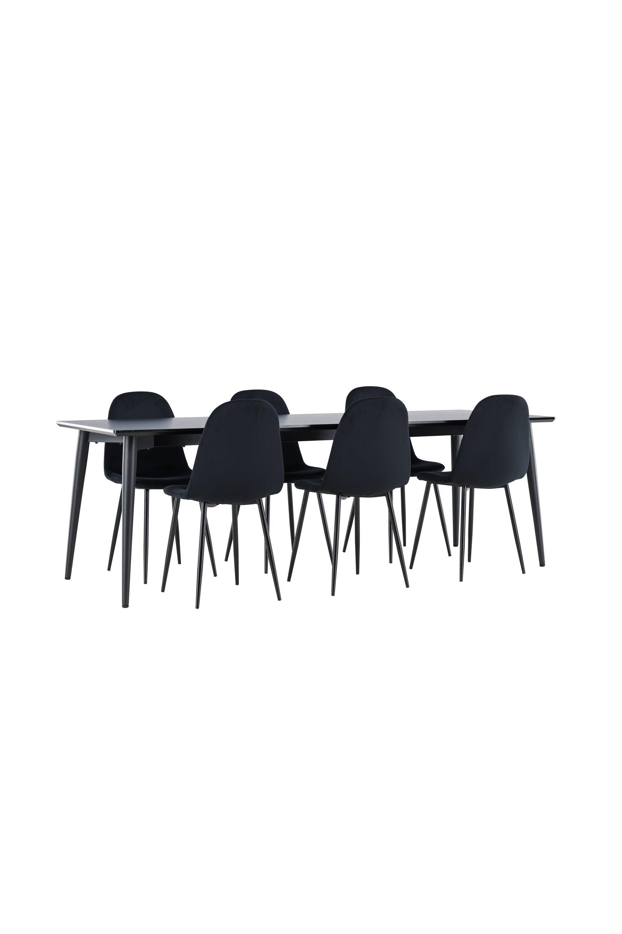 Ellis Matbord med Polar Matstol-GR Dining Set-Venture Home-peaceofhome.se