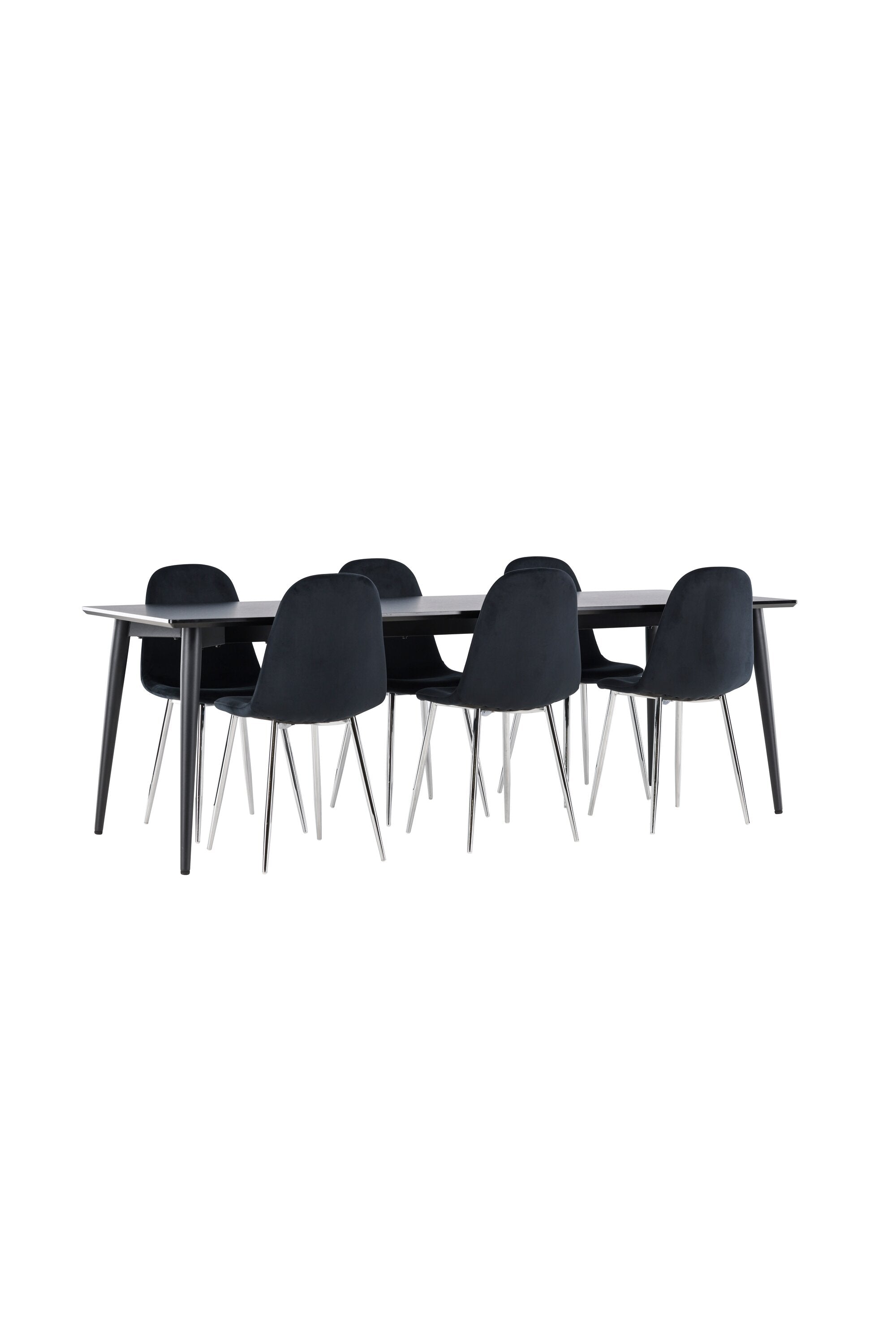 Ellis Matbord med Polar Matstol-GR Dining Set-Venture Home-peaceofhome.se