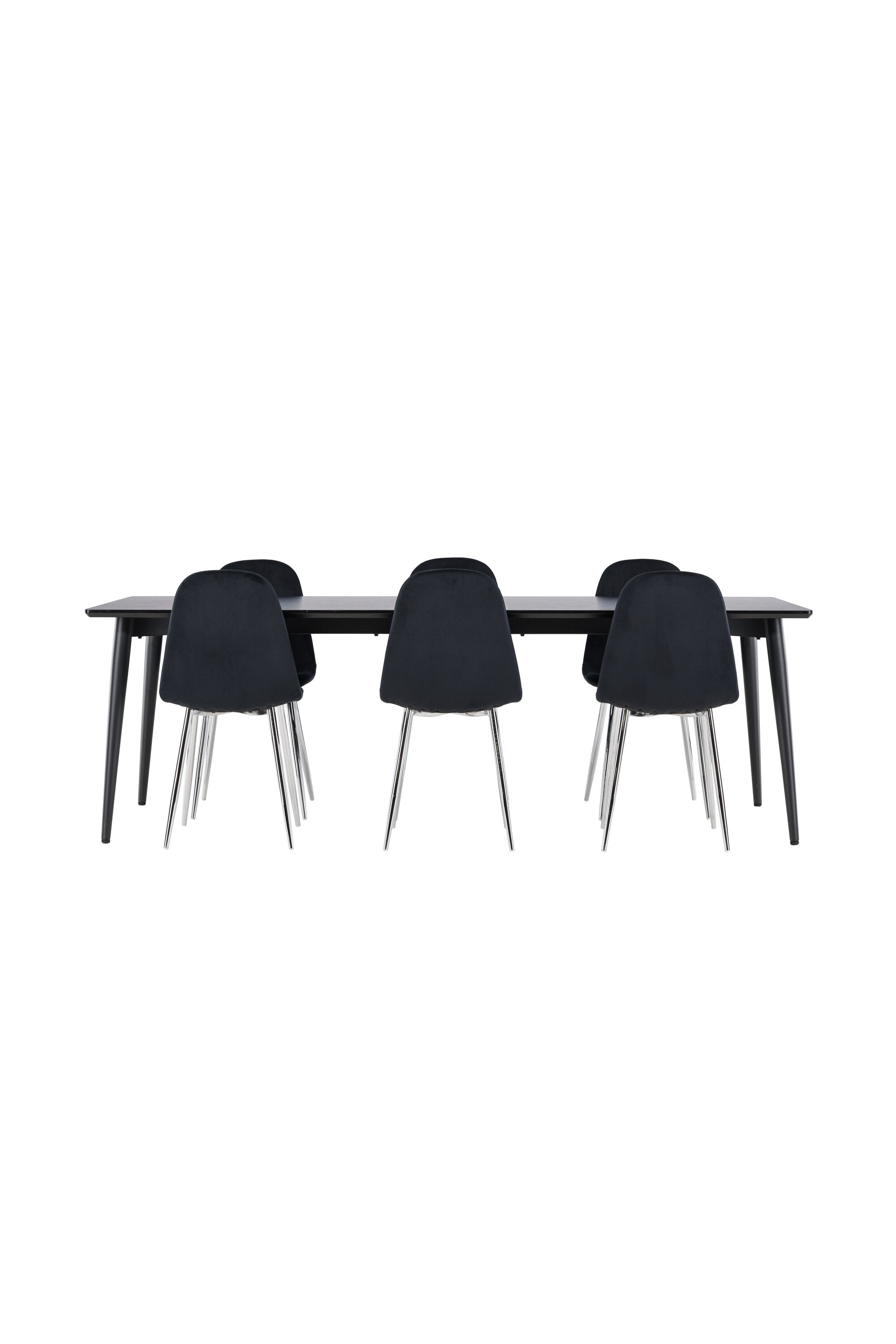 Ellis Matbord med Polar Matstol-GR Dining Set-Venture Home-peaceofhome.se