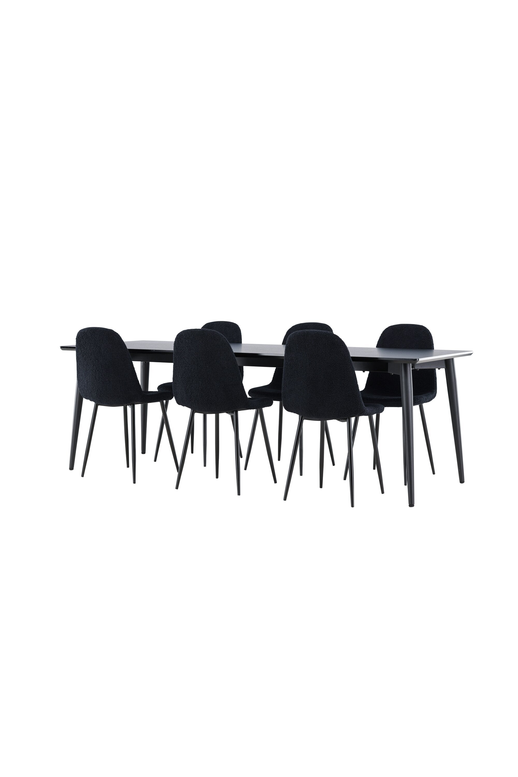 Ellis Matbord med Polar Matstol-GR Dining Set-Venture Home-peaceofhome.se