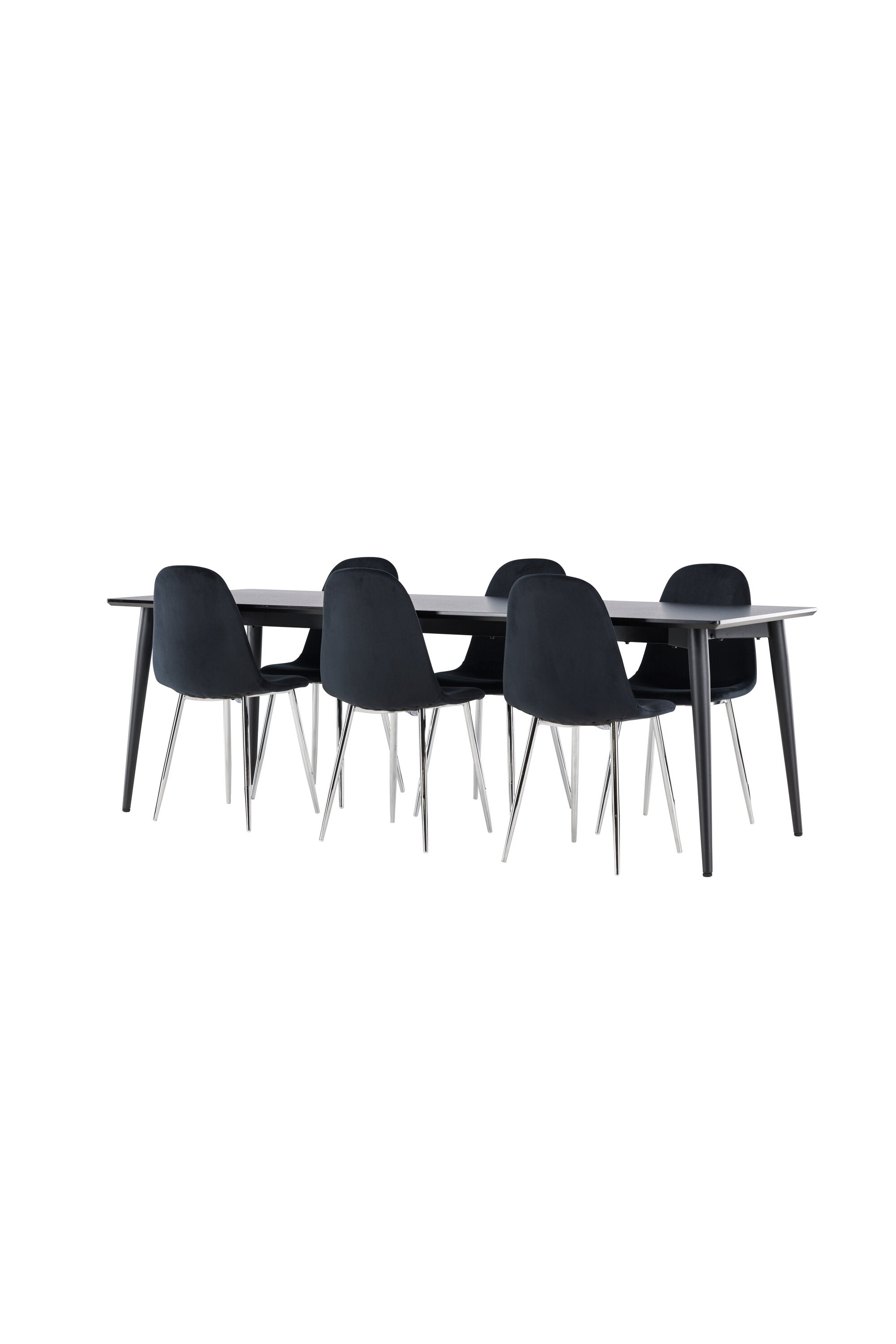 Ellis Matbord med Polar Matstol-GR Dining Set-Venture Home-peaceofhome.se