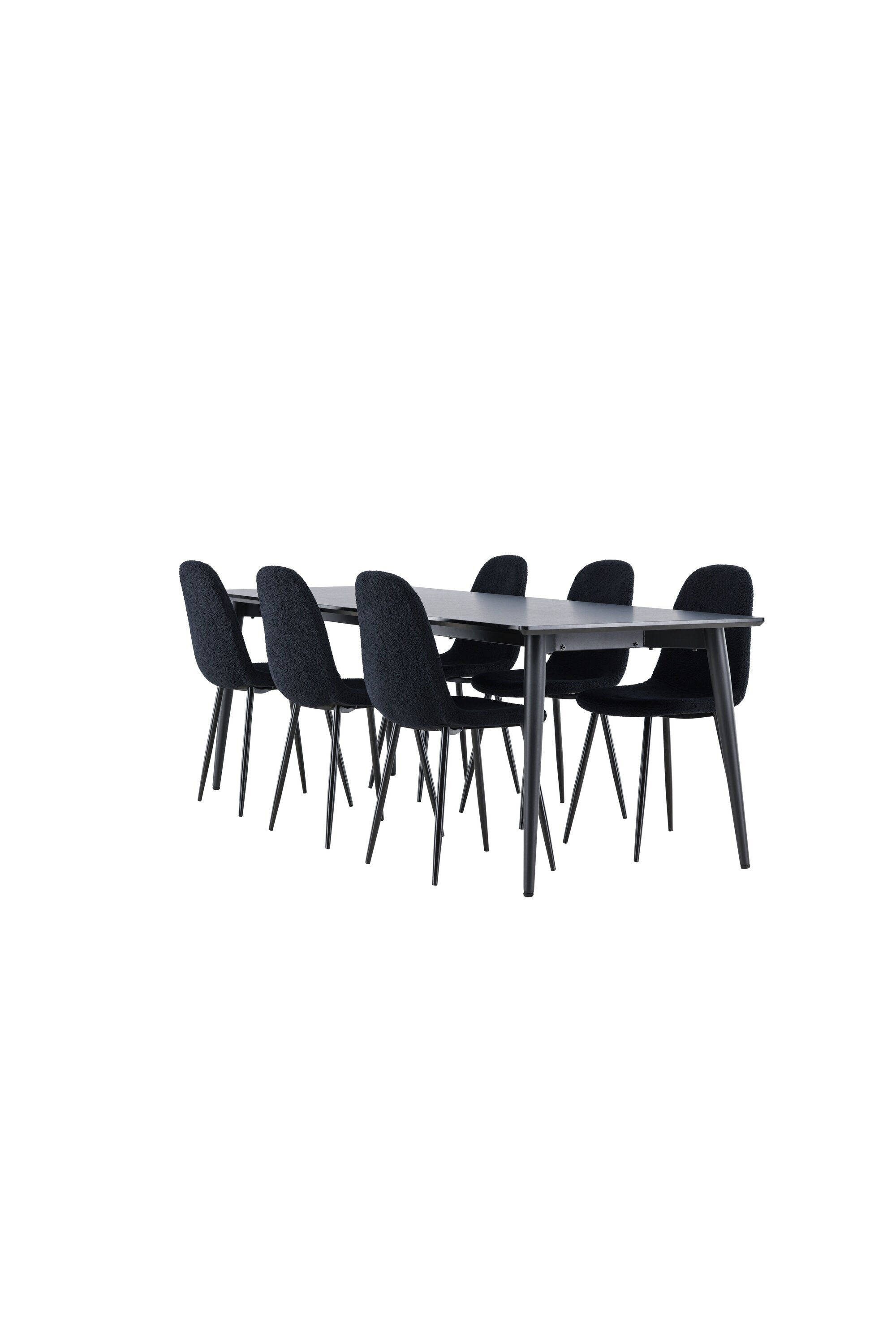 Ellis Matbord med Polar Matstol-GR Dining Set-Venture Home-peaceofhome.se