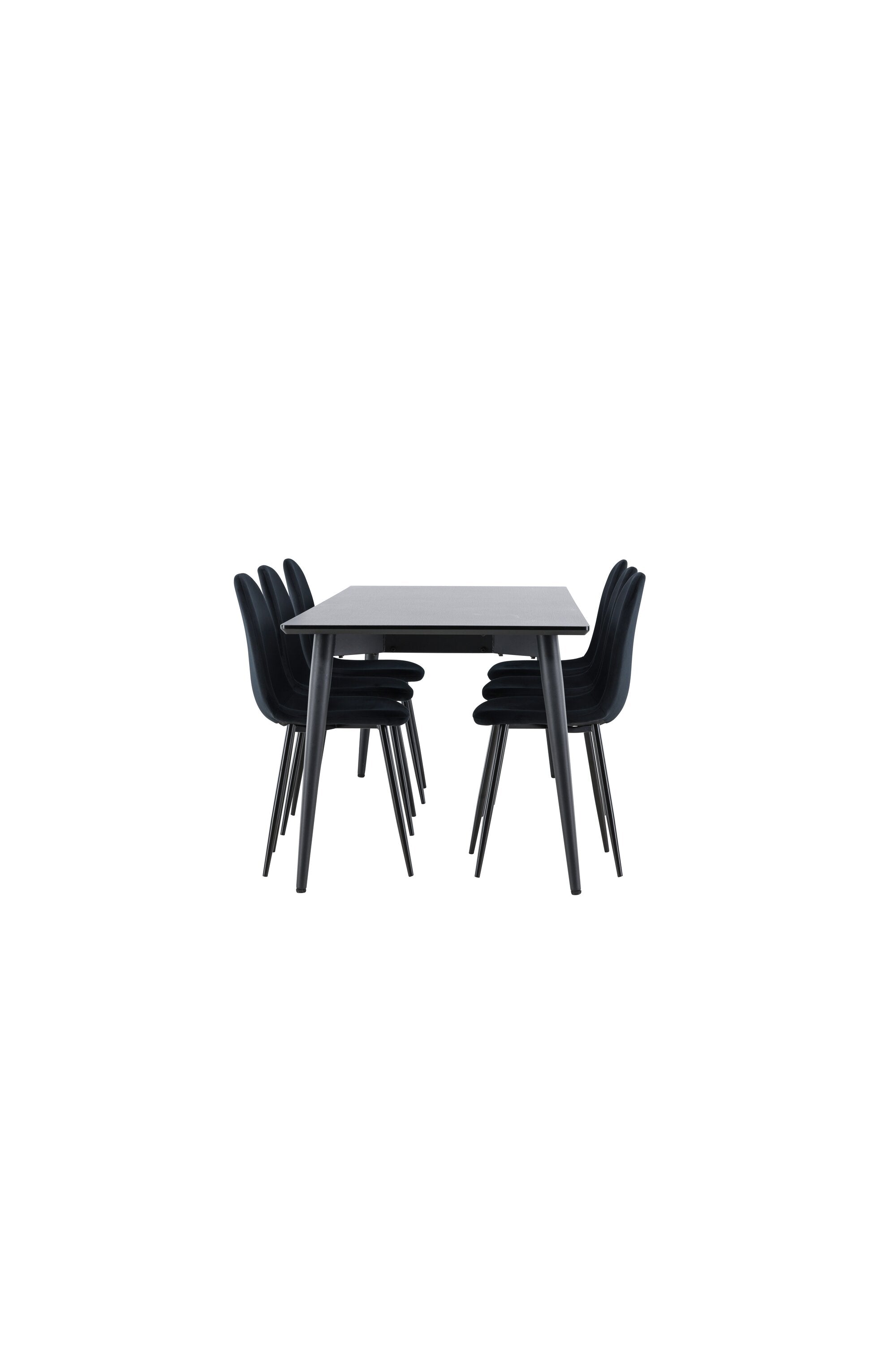 Ellis Matbord med Polar Matstol-GR Dining Set-Venture Home-peaceofhome.se