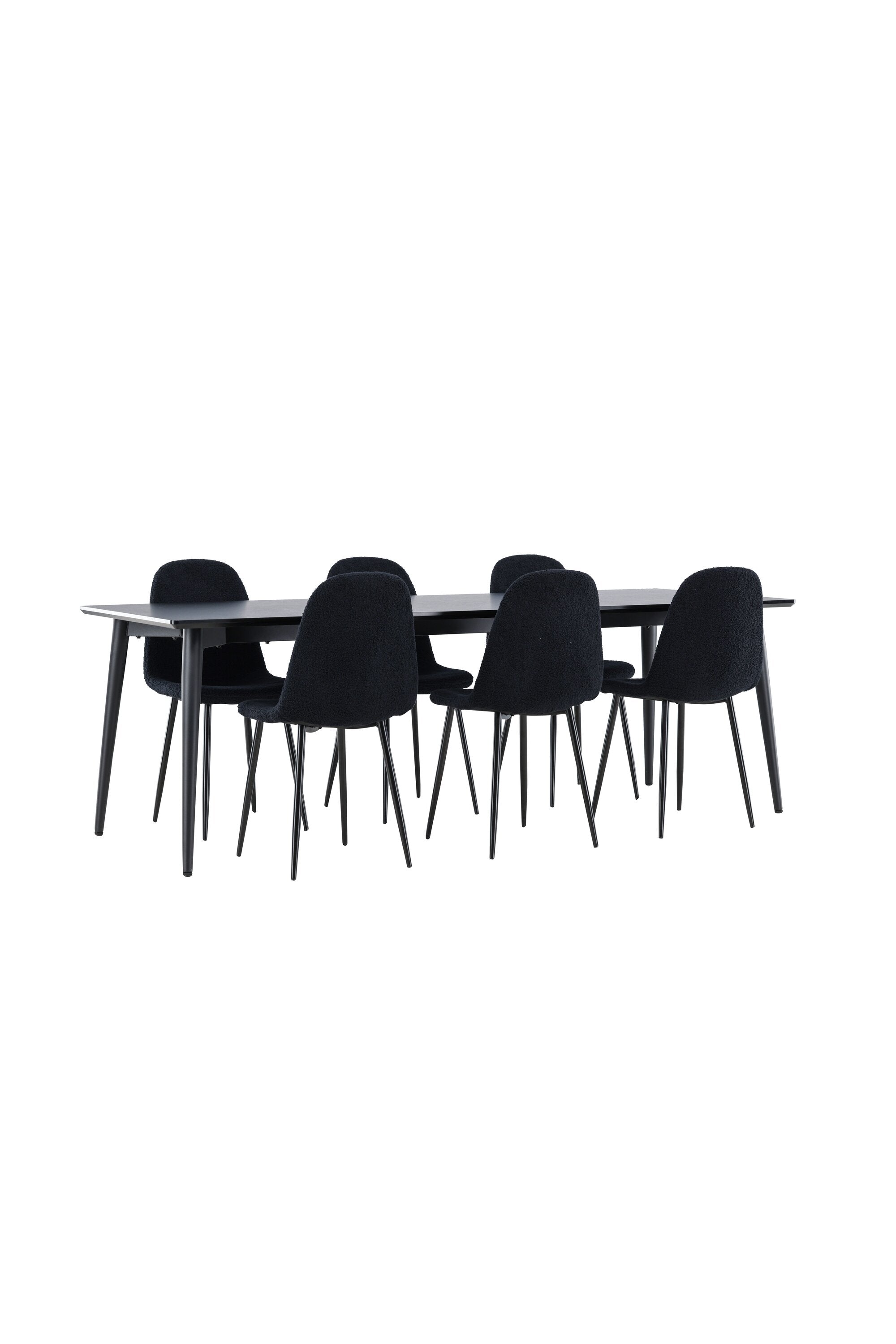 Ellis Matbord med Polar Matstol-GR Dining Set-Venture Home-peaceofhome.se