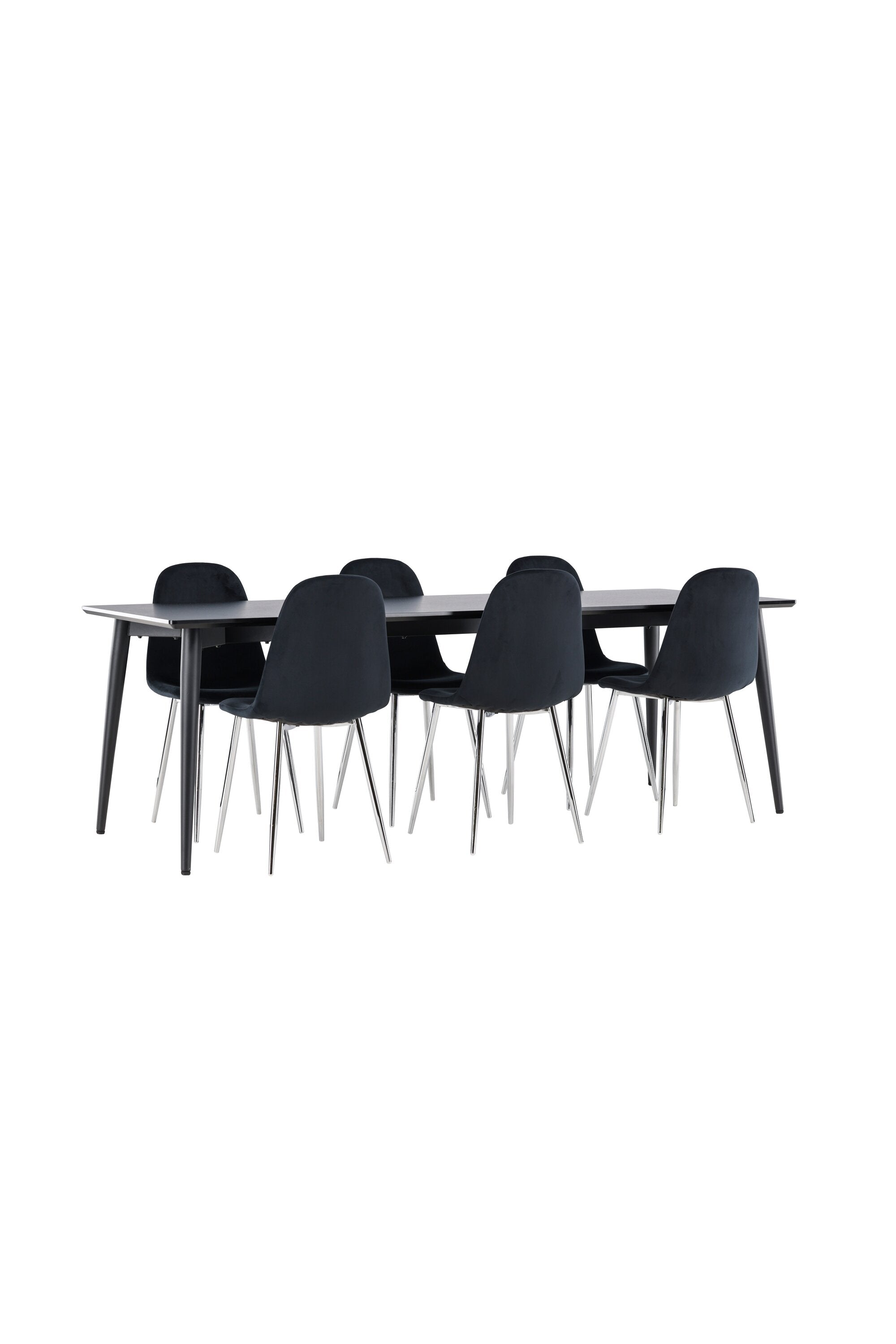 Ellis Matbord med Polar Matstol-GR Dining Set-Venture Home-peaceofhome.se