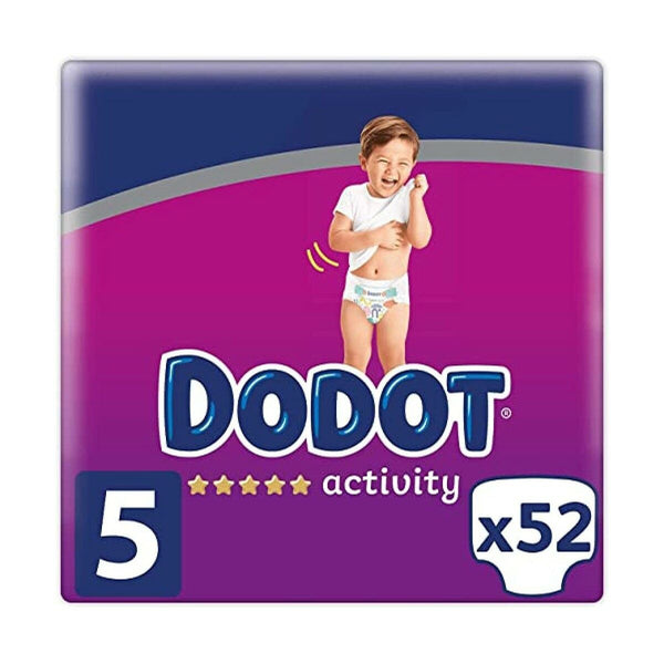Engångsblöjor Dodot Dodot Activity Storlek 5 52 antal 11-16 kg-Hälsa och personlig vård, Barn och barnomsorg-Dodot-peaceofhome.se