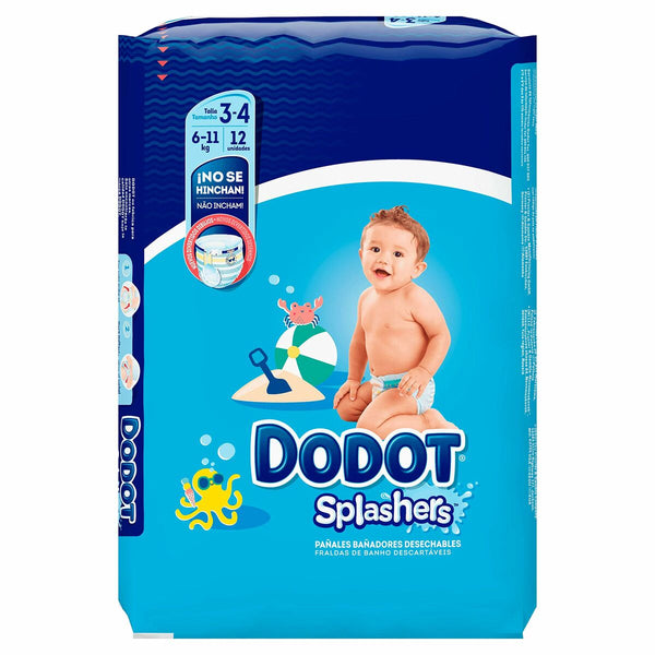 Engångsblöjor Dodot Dodot Splashers 3 6-11 kg-Hälsa och personlig vård, Barn och barnomsorg-Dodot-peaceofhome.se