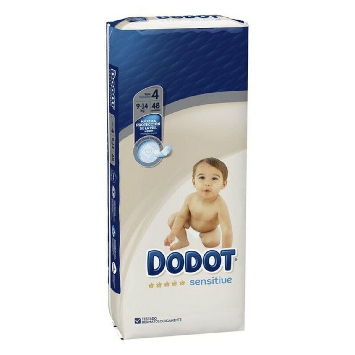 Engångsblöjor Sensitive Dodot Dodot Sensitive (48 uds)-Hälsa och personlig vård, Barn och barnomsorg-Dodot-peaceofhome.se