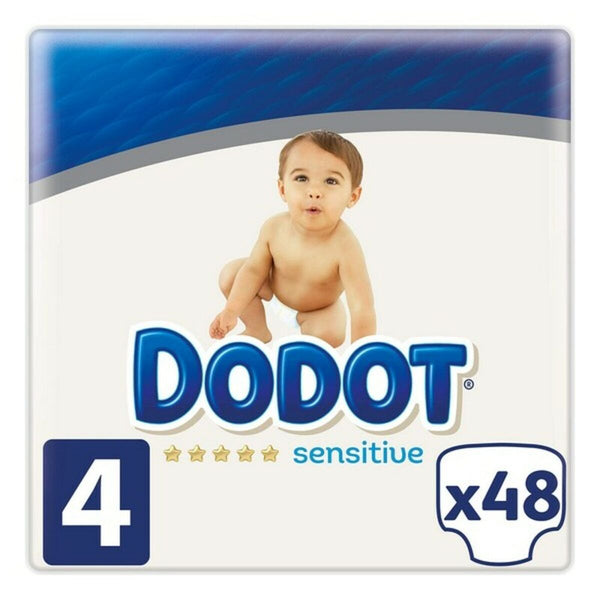 Engångsblöjor Sensitive Dodot Dodot Sensitive (48 uds)-Hälsa och personlig vård, Barn och barnomsorg-Dodot-peaceofhome.se