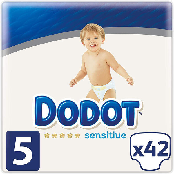 Engångsblöjor Sensitive T5 11-16 kg Dodot (42 pcs)-Hälsa och personlig vård, Barn och barnomsorg-Dodot-peaceofhome.se