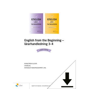 English from the Beginning 3 och 4 Lärarhandledning (nedladdningsbar)-Digitala böcker-Liber-peaceofhome.se