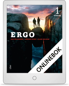 Ergo Fysik 1 Onlinebok (12 mån)-Digitala böcker-Liber-peaceofhome.se