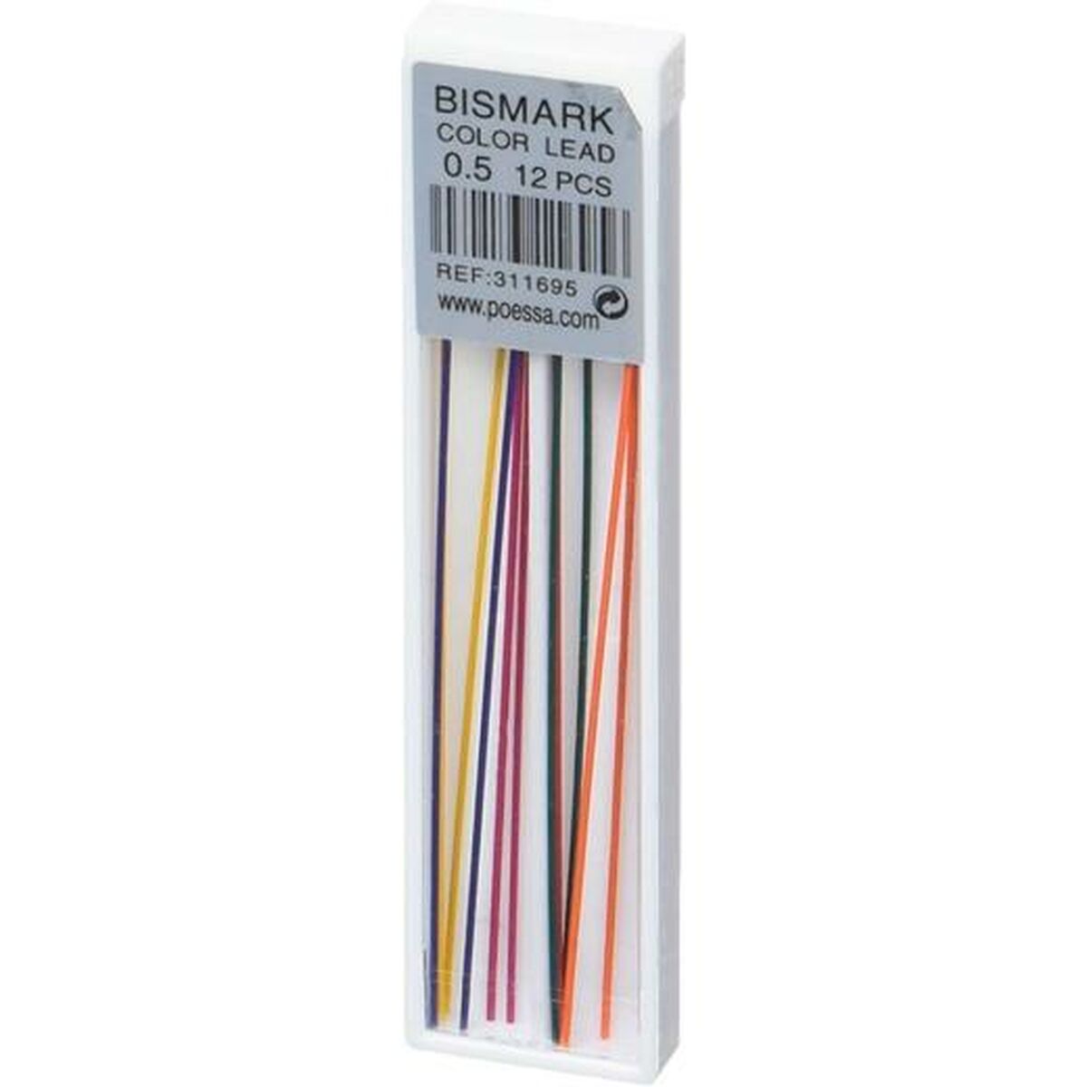 Ersättning till blyertspenna Bismark 0,5 mm (60 antal)-Kontor och Kontorsmaterial, Kulspetspennor, pennor och skrivverktyg-Bismark-peaceofhome.se