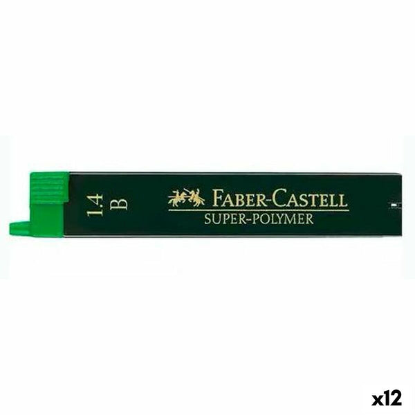 Ersättning till blyertspenna Faber-Castell Super Polymer 1,4 mm (12 antal)-Kontor och Kontorsmaterial, Kulspetspennor, pennor och skrivverktyg-Faber-Castell-peaceofhome.se