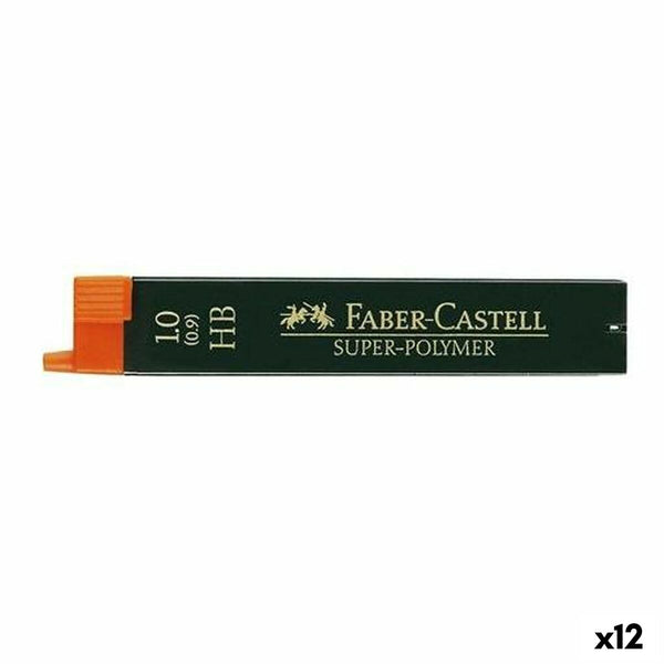 Ersättning till blyertspenna Faber-Castell Super-Polymer HB 0,9 mm (12 antal)-Kontor och Kontorsmaterial, Kulspetspennor, pennor och skrivverktyg-Faber-Castell-peaceofhome.se