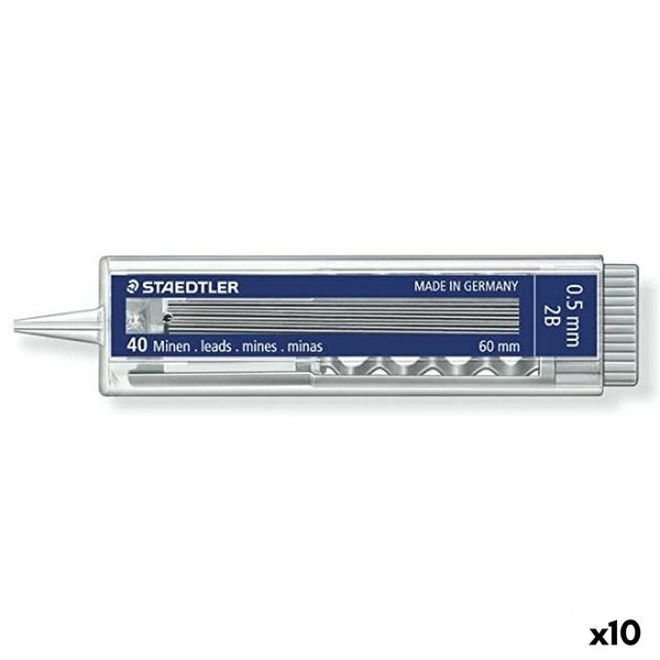 Ersättning till blyertspenna Staedtler 0,5 mm (10 antal)-Kontor och Kontorsmaterial, Kulspetspennor, pennor och skrivverktyg-Staedtler-peaceofhome.se