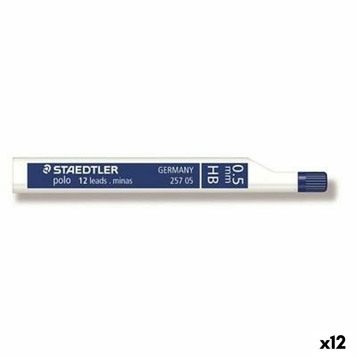 Ersättning till blyertspenna Staedtler Polo HB 0,5 mm (12 antal)-Kontor och Kontorsmaterial, Kulspetspennor, pennor och skrivverktyg-Staedtler-peaceofhome.se