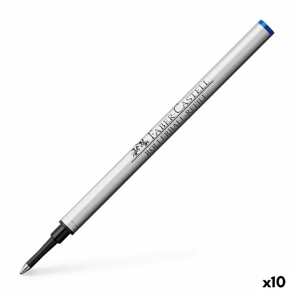 Ersättningsprodukter Faber-Castell 148713 Penna 0,5 mm Blå (10 antal)-Kontor och Kontorsmaterial, Kulspetspennor, pennor och skrivverktyg-Faber-Castell-peaceofhome.se