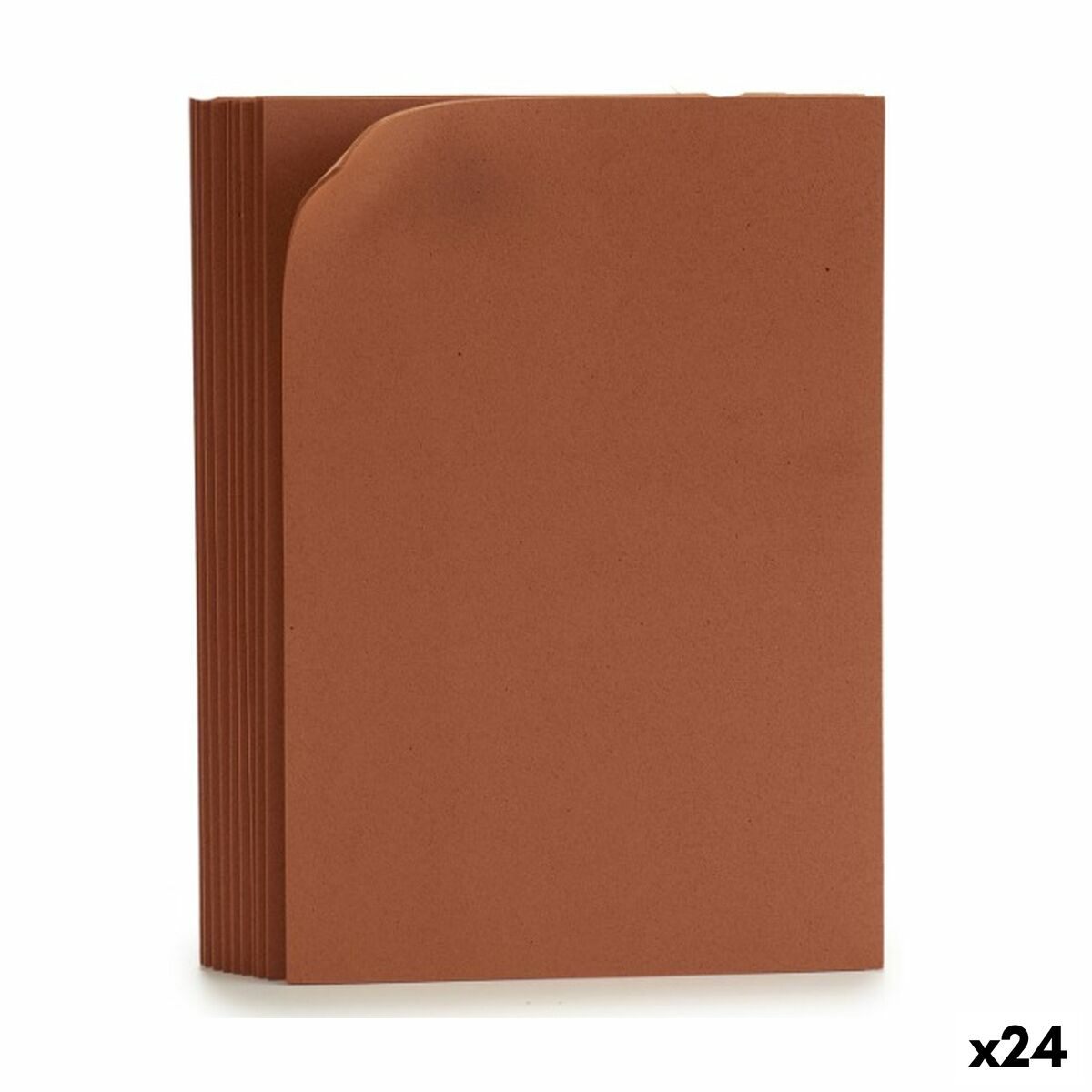 Eva-gummi Pincello 1804049-013 1804049-013 Brun 30 x 0,2 x 20 cm (24 antal)-Kontor och Kontorsmaterial, Pappersprodukter för kontoret-Pincello-peaceofhome.se