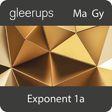 Exponent 1a, digitalt läromedel, elev, 12 mån-Digitala böcker-Gleerups Utbildning AB-peaceofhome.se