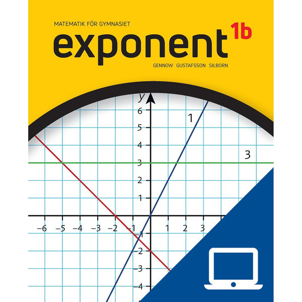 Exponent 1b, digital elevträning, 12 mån-Digitala böcker-Gleerups Utbildning AB-peaceofhome.se