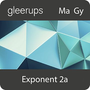 Exponent 2a, digitalt läromedel, elev, 12 mån-Digitala böcker-Gleerups Utbildning AB-peaceofhome.se