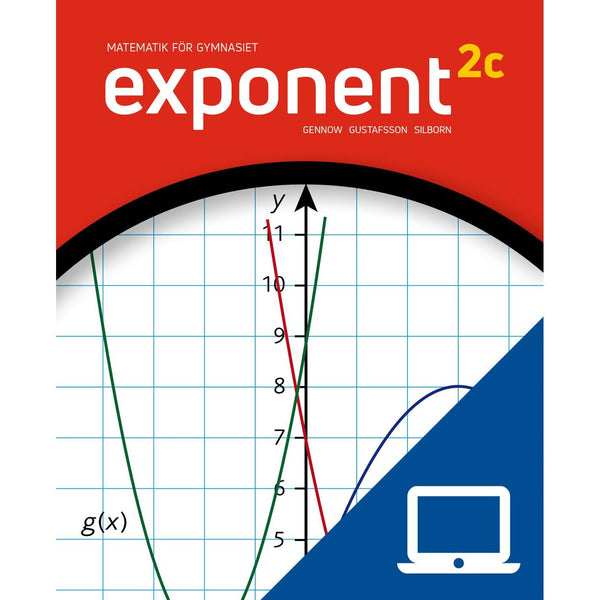 Exponent 2c, digitalt lärarmaterial, 12 mån (OBS! Endast för lärare)-Digitala böcker-Gleerups Utbildning AB-peaceofhome.se