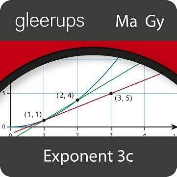 Exponent 3c, digital, elevlic. 12 mån-Digitala böcker-Gleerups Utbildning AB-peaceofhome.se