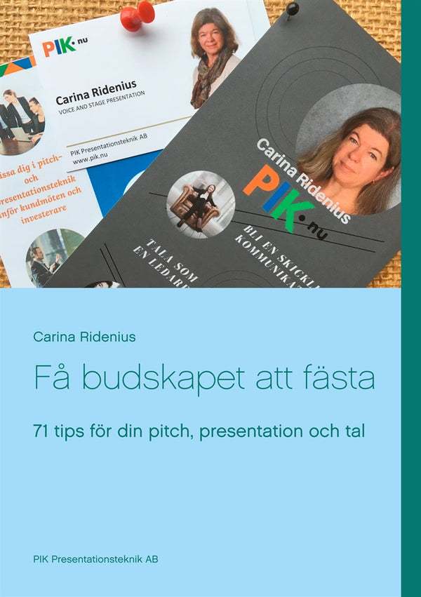 Få budskapet att fästa: 71 tips för din pitch, presentation och tal – E-bok – Laddas ner-Digitala böcker-Axiell-peaceofhome.se