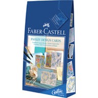 Faber-Castell Creative Studio Akvarell Kort, Komplett Pyssel set Paisley Design-HOBBY-Klevrings Sverige-peaceofhome.se