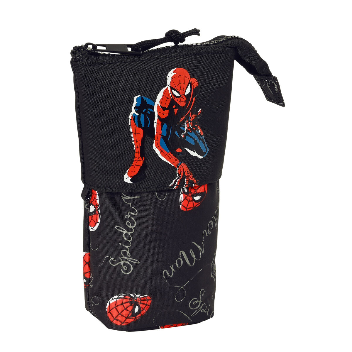 Fall Spiderman Hero Svart (8 x 19 x 6 cm)-Kontor och Kontorsmaterial, Skol- och utbildningsmaterial-Spider-Man-peaceofhome.se