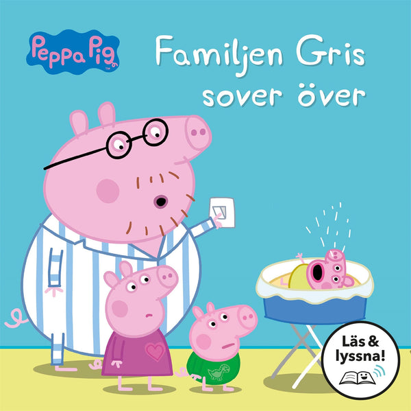 Familjen Gris sover över (Läs & lyssna) – E-bok – Laddas ner-Digitala böcker-Axiell-peaceofhome.se