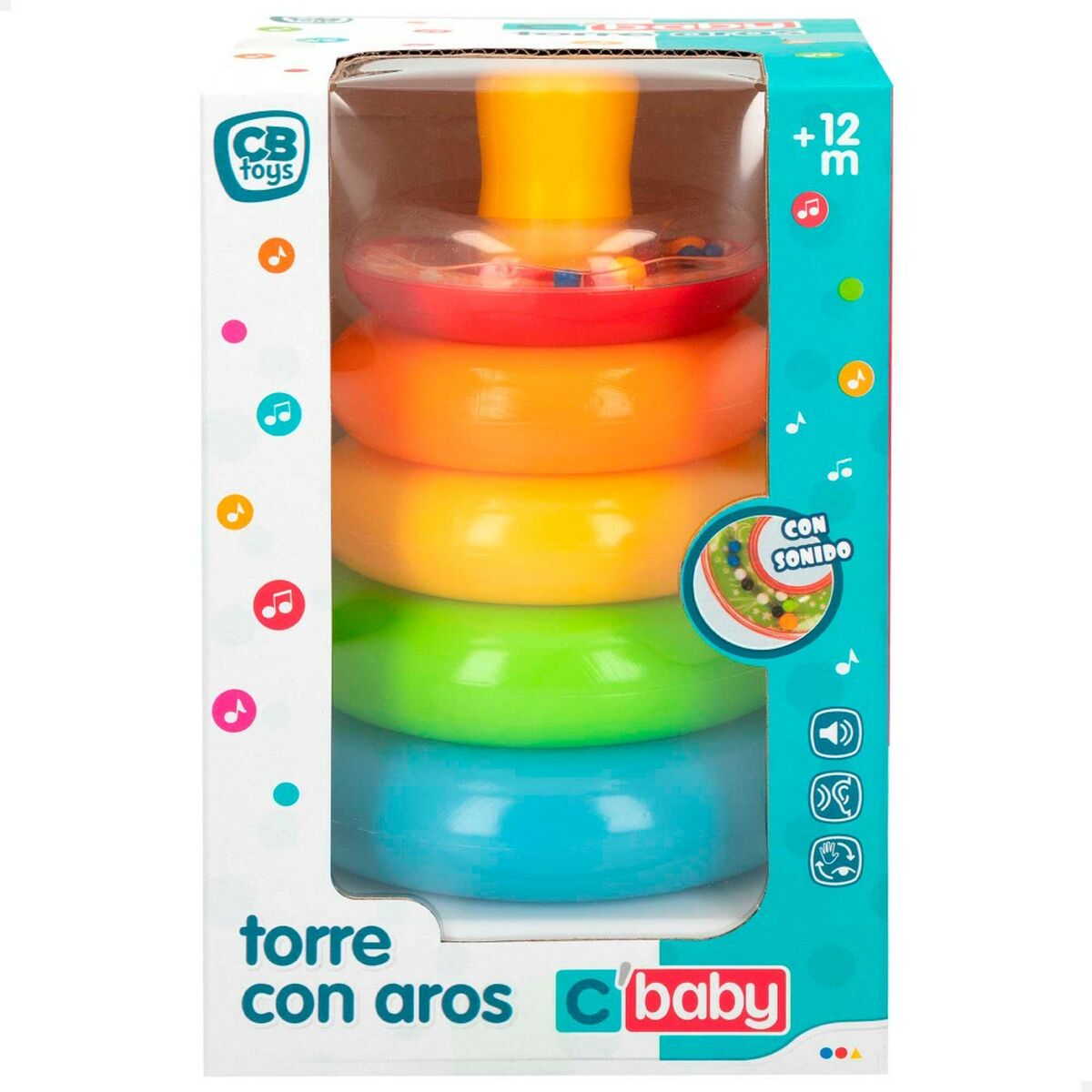 Färdighetsspel för bebisar Colorbaby 13 x 20 x 13 cm (12 antal)-Bebis, Leksaker för småbarn-Colorbaby-peaceofhome.se