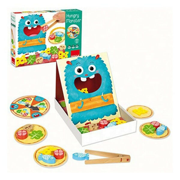 Färdighetsspel för bebisar Hungry Monster Goula 53172-Leksaker och spel, Spel och tillbehör-Goula-peaceofhome.se