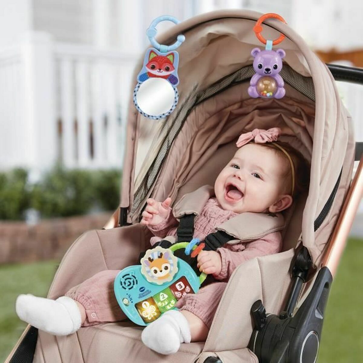 Färdighetsspel för bebisar Vtech Baby MON COUSSIN D'ÉVEIL SENSORIEL-Bebis, Leksaker för småbarn-Vtech Baby-peaceofhome.se