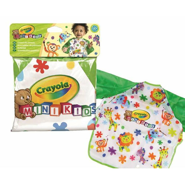 Färgläggningsbart förkläde Crayola Justerbar Tvättbar Med ärmar 20 x 1 x 22,5-Leksaker och spel, Kreativa aktiviteter-Crayola-peaceofhome.se