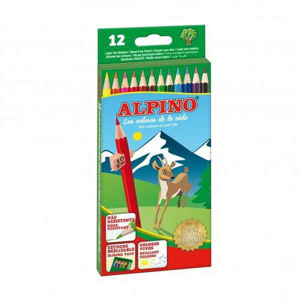 Färgpennor Alpino AL010654 Multicolour-Kontor och Kontorsmaterial, konst och hantverk-Alpino-peaceofhome.se