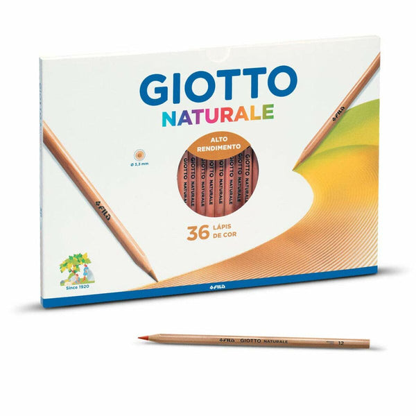 Färgpennor Giotto Naturale Multicolour-Kontor och Kontorsmaterial, konst och hantverk-Giotto-peaceofhome.se