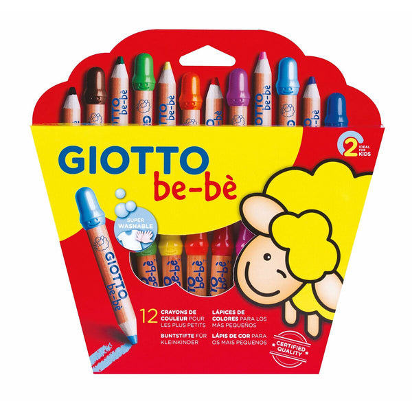 Färgpennor Giotto be-bè Multicolour-Kontor och Kontorsmaterial, konst och hantverk-Giotto-peaceofhome.se