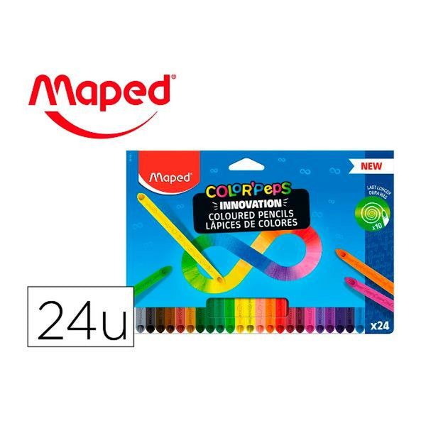 Färgpennor Maped COLOR´PEPS INFINITY Multicolour-Kontor och Kontorsmaterial, konst och hantverk-Maped-peaceofhome.se