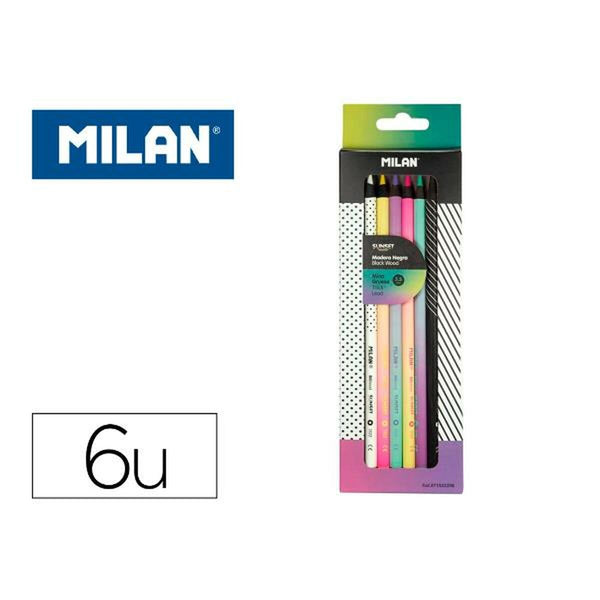 Färgpennor Milan 71522206-Kontor och Kontorsmaterial, konst och hantverk-Milan-peaceofhome.se
