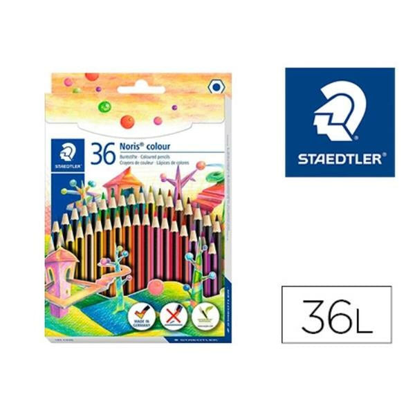 Färgpennor Staedtler 185 CD36 Multicolour 36 Delar-Kontor och Kontorsmaterial, konst och hantverk-Staedtler-peaceofhome.se
