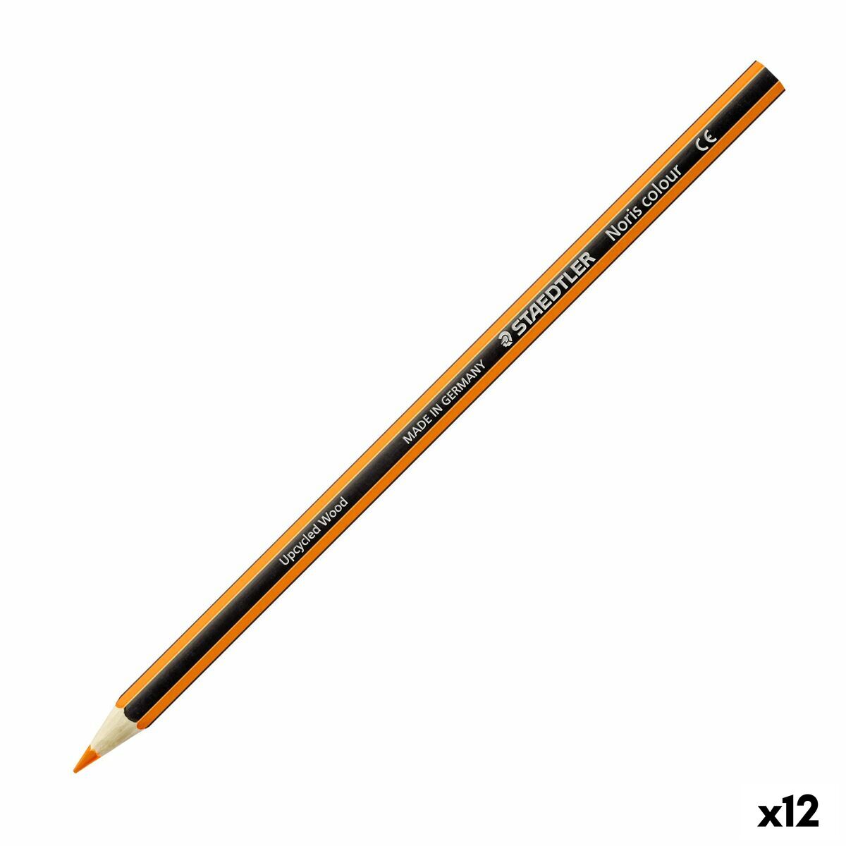 Färgpennor Staedtler Wopex Orange (12 antal)-Kontor och Kontorsmaterial, konst och hantverk-Staedtler-peaceofhome.se