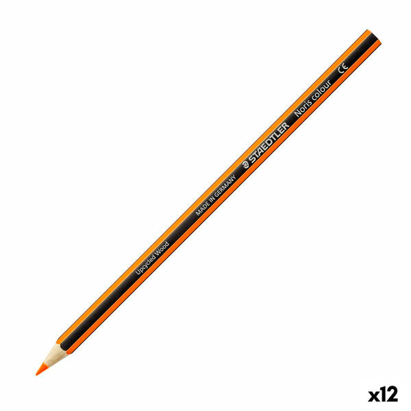 Färgpennor Staedtler Wopex Orange (12 antal)-Kontor och Kontorsmaterial, konst och hantverk-Staedtler-peaceofhome.se