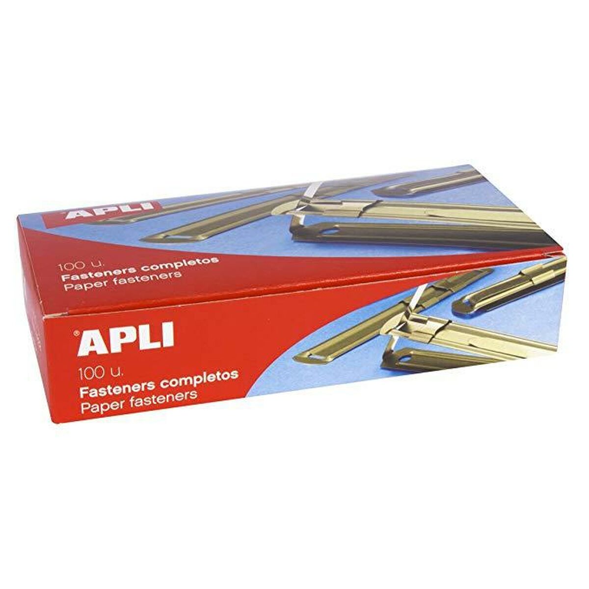 Fästanordning Apli Gyllene (25 antal)-Kontor och Kontorsmaterial, Kontorsmaterial-Apli-peaceofhome.se