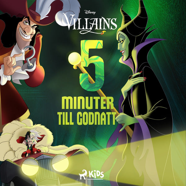 Fem minuter till godnatt - Disney Villains – Ljudbok – Laddas ner-Digitala böcker-Axiell-peaceofhome.se