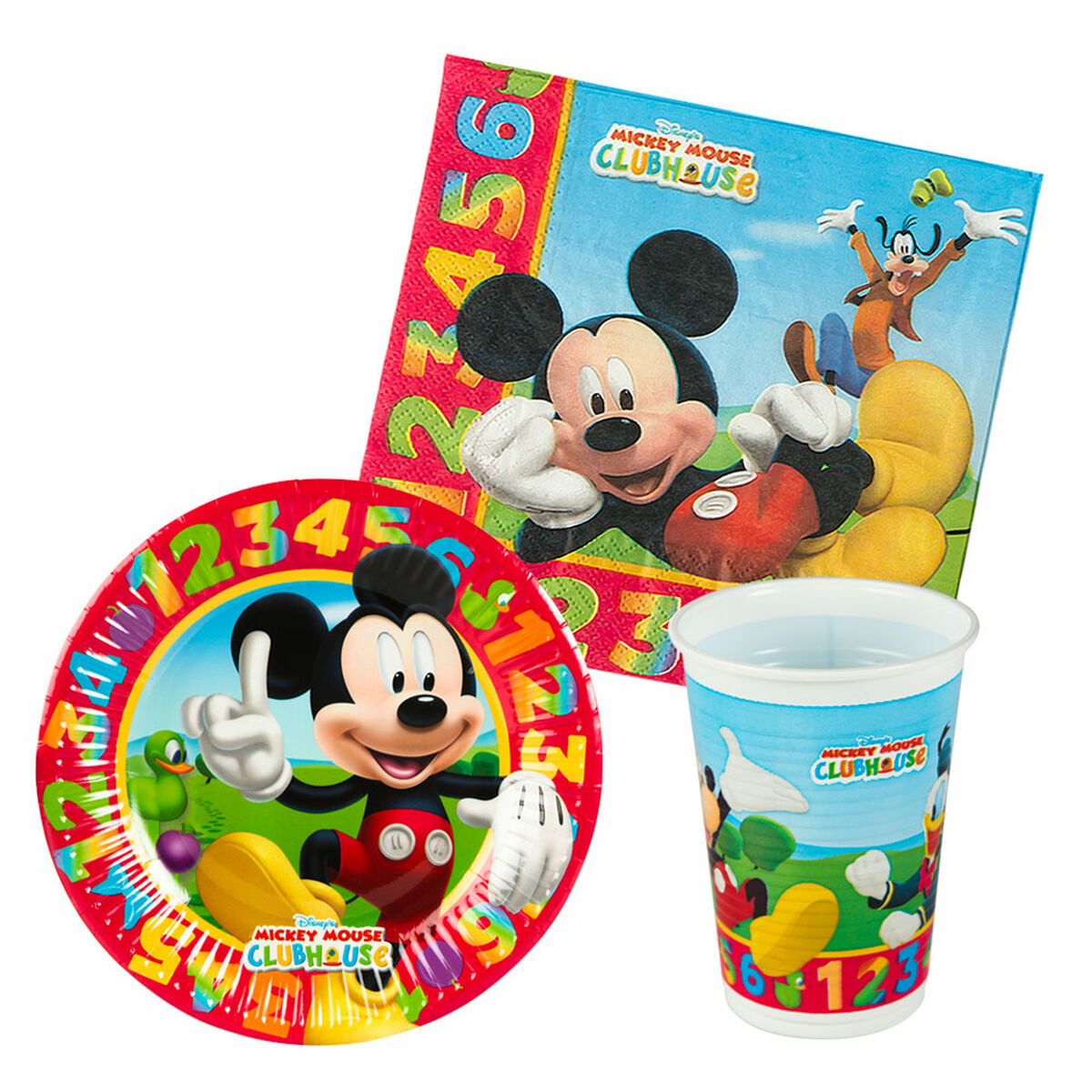 Festförråd - set Mickey Mouse (6 antal)-Hem och matlagning, Sömnad och hantverk-Mickey Mouse-peaceofhome.se