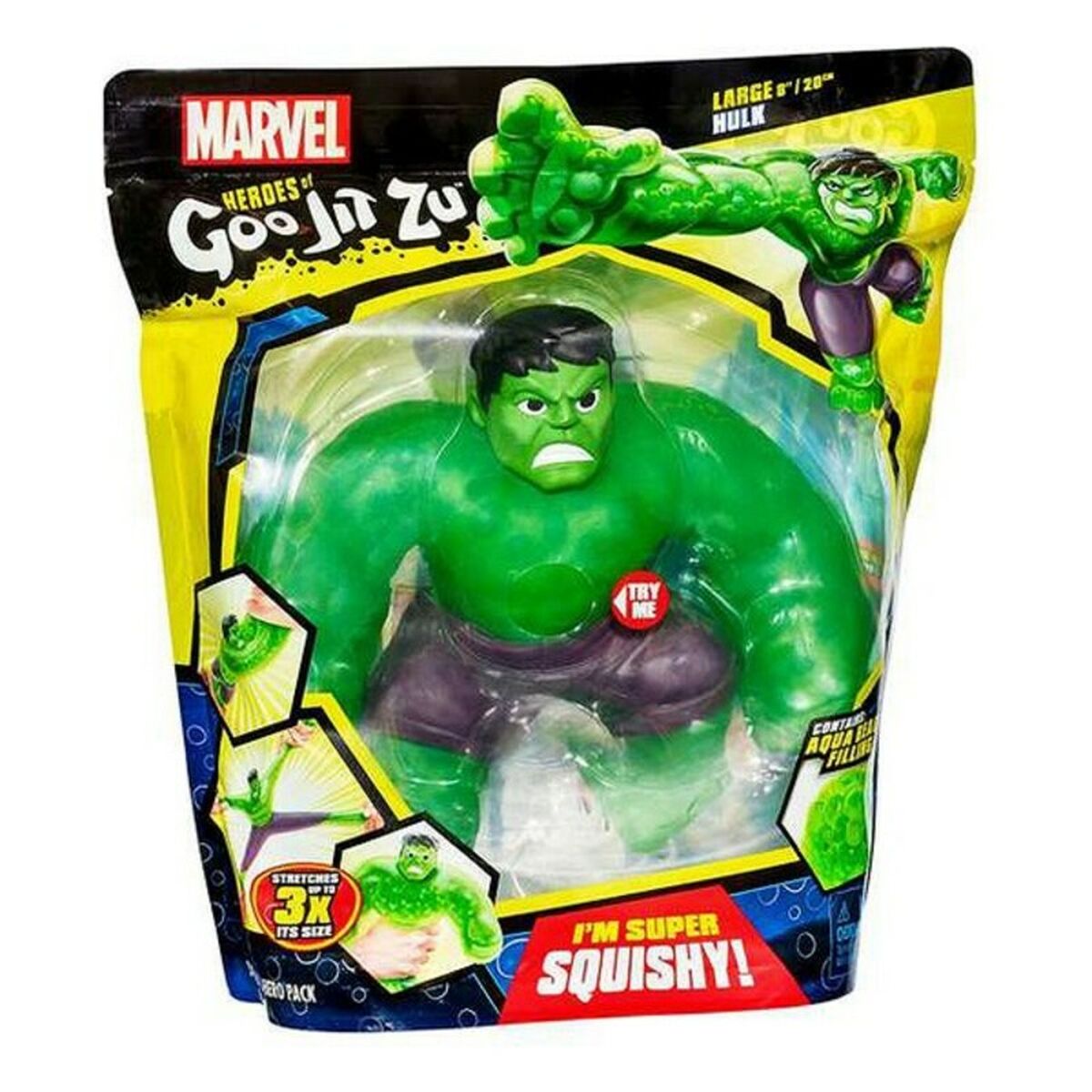 Figurer Bandai Goo Jit Zu Hulk-Leksaker och spel, Dockor och actionfigurer-Bandai-peaceofhome.se